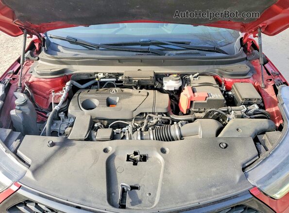 5J8TC2H65KL012060 2019 ACURA RDX Red უკანა სალონის ხედი
