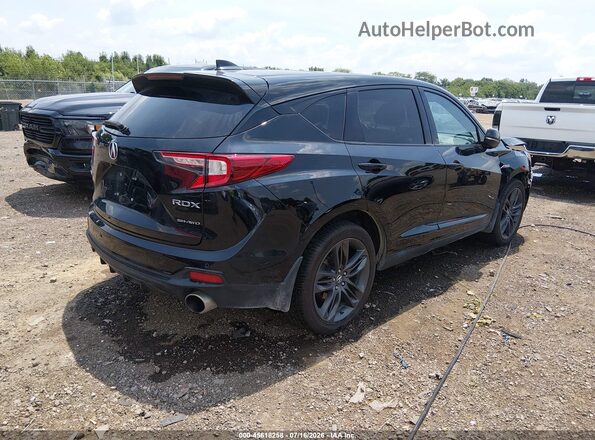 5J8TC2H65NL802768 2022 ACURA RDX Черный Задняя правая четверть