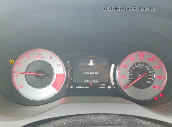 5J8TC2H66LL030357 2020 ACURA RDX White Instrument cluster view