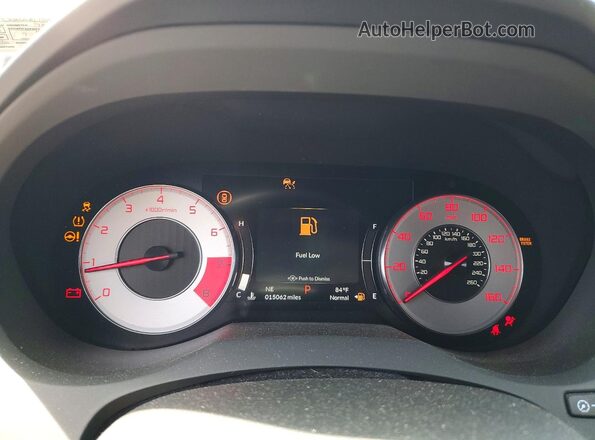 5J8TC2H66RL039021 2024 ACURA RDX Gray Widok zestawu wskaźników