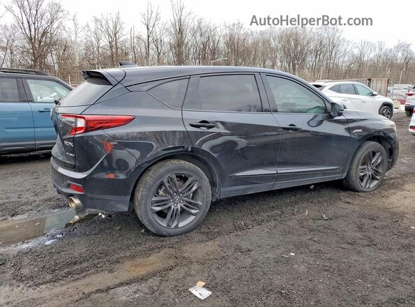 5J8TC2H67ML020695 2021 ACURA RDX Black Trasero derecho