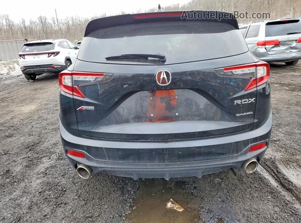 5J8TC2H67ML020695 2021 ACURA RDX Black Vista trasera