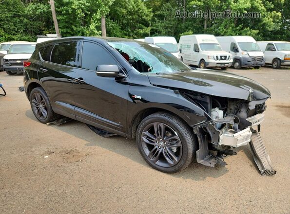 5J8TC2H68ML042771 2021 ACURA RDX Черный Передняя правая четверть