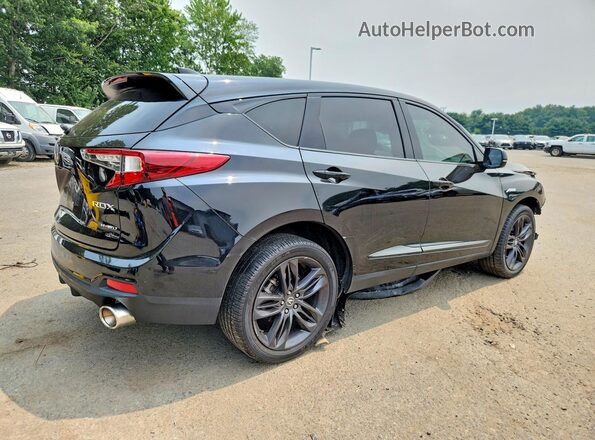 5J8TC2H68ML042771 2021 ACURA RDX Черный Задняя правая четверть