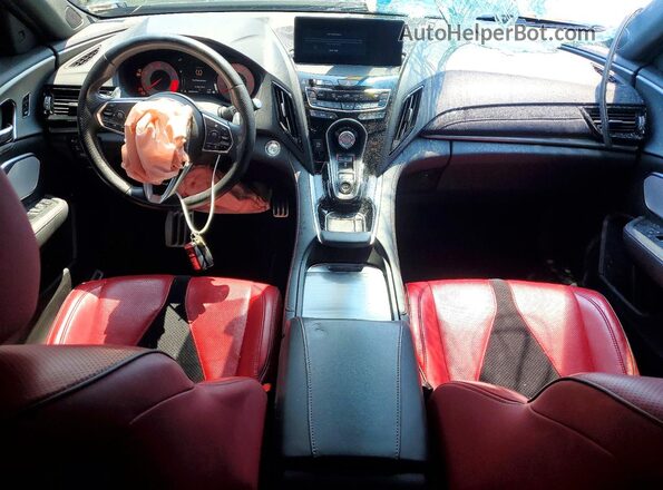 5J8TC2H68ML042771 2021 ACURA RDX Черный Вид панели приборов