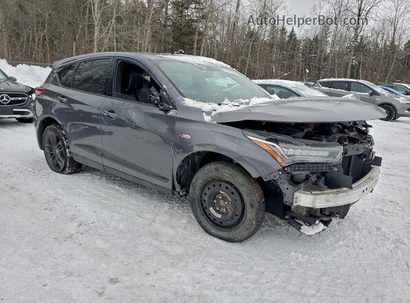 5J8TC2H68ML803380 2021 ACURA RDX Gray Передня права чверть