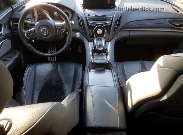 5J8TC2H69ML035490 2021 ACURA RDX White Dashboard view
