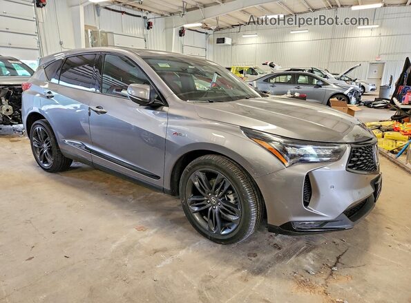 5J8TC2H69PL002803 2023 ACURA RDX Gray Передня права чверть