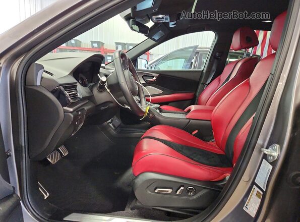 5J8TC2H69PL002803 2023 ACURA RDX Gray Вид салону спереду