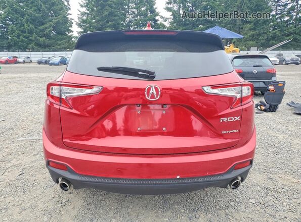 5J8TC2H70LL041914 2020 ACURA RDX Red უკანა ხედი