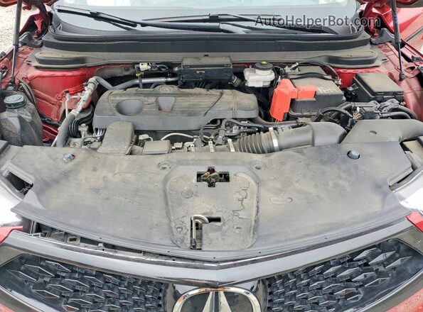 5J8TC2H70LL041914 2020 ACURA RDX Red უკანა სალონის ხედი