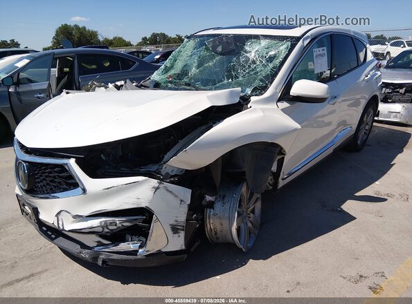 5J8TC2H71KL019516 2019 ACURA RDX White Առջևի ձախ երեք քառորդ տեսարան