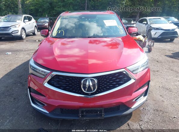 5J8TC2H71KL022402 2019 ACURA RDX Красный Вид задней части салона