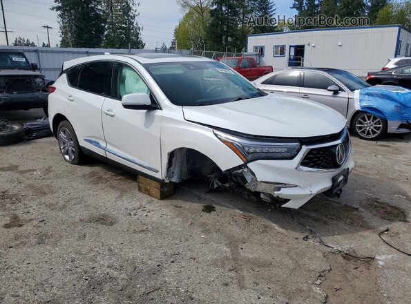 5J8TC2H71ML015775 2021 ACURA RDX Белый Передняя правая четверть