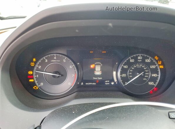 5J8TC2H71ML015775 2021 ACURA RDX Белый Вид щитка приборов
