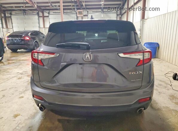 5J8TC2H73KL023065 2019 ACURA RDX Gray Вид ззаду