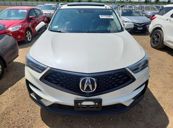 5J8TC2H75KL004775 2019 ACURA RDX White Front view