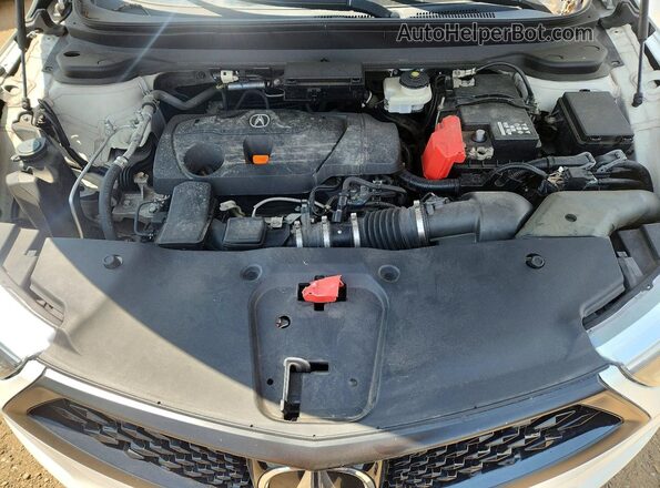 5J8TC2H75KL004775 2019 ACURA RDX White Engine compartment view