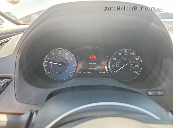 5J8TC2H77ML015778 2021 ACURA RDX White Widok zestawu wskaźników