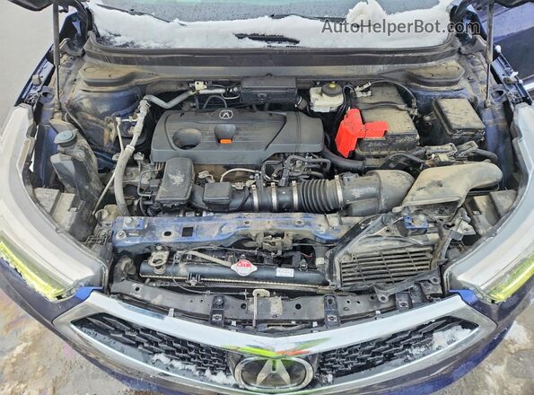 5J8TC2H78LL020437 2020 ACURA RDX Blue Սալոնի հետևի տեսք