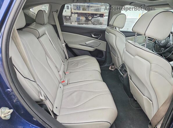 5J8TC2H78LL020437 2020 ACURA RDX Blue Հետևի նստատեղերի տեսք