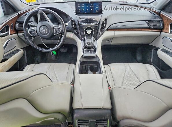 5J8TC2H78LL020437 2020 ACURA RDX Blue Առջևի վահանակի տեսք
