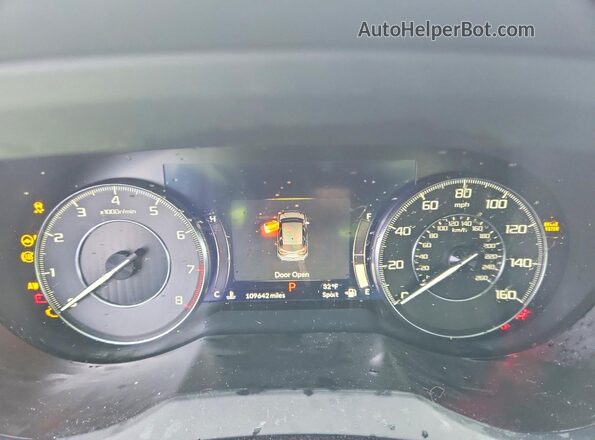5J8TC2H78LL020437 2020 ACURA RDX Blue Սարքավորումների վահանակի տեսք