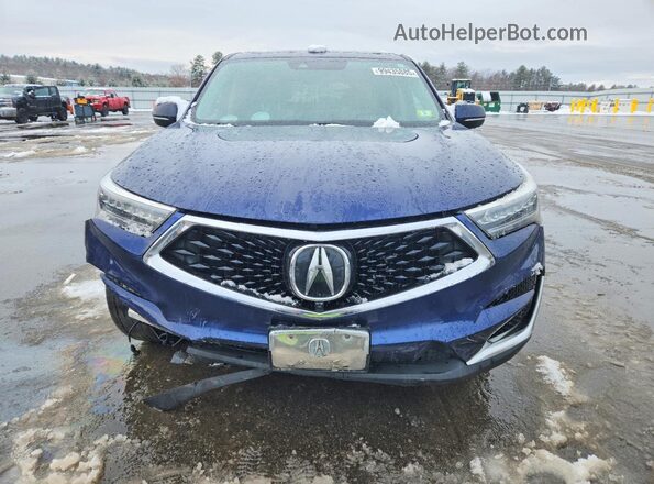 5J8TC2H78LL020437 2020 ACURA RDX Blue Դիմացի տեսք