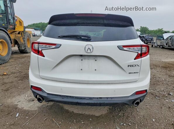 5J8TC2H78LL028960 2020 ACURA RDX White უკანა ხედი