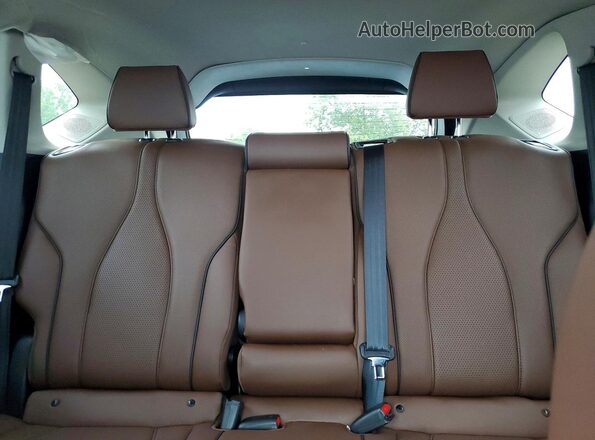 5J8TC2H78LL028960 2020 ACURA RDX White უკანა სავარძლების ხედი