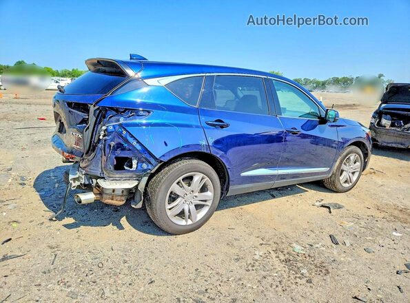 5J8TC2H79LL017207 2020 ACURA RDX Blue Հետևի աջ