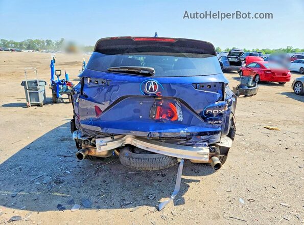 5J8TC2H79LL017207 2020 ACURA RDX Blue Հետևի տեսք