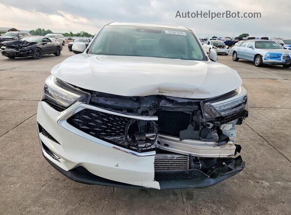 5J8TC2H7XLL017653 2020 ACURA RDX White Front view