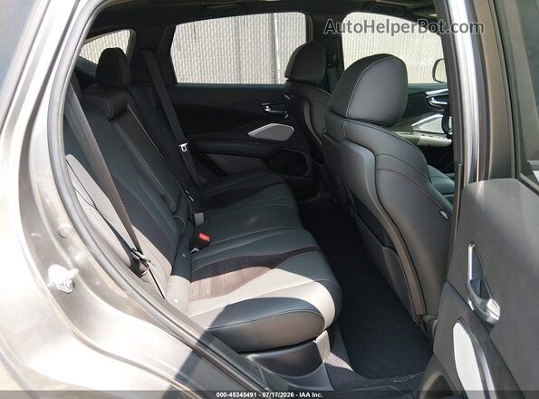 5J8TC2H81NL005659 2022 ACURA RDX Gray Widok naklejki z numerem VIN