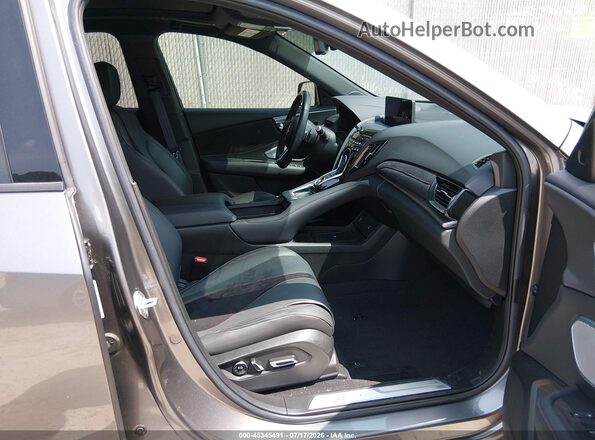 5J8TC2H81NL005659 2022 ACURA RDX Gray Widok wnętrza z przodu