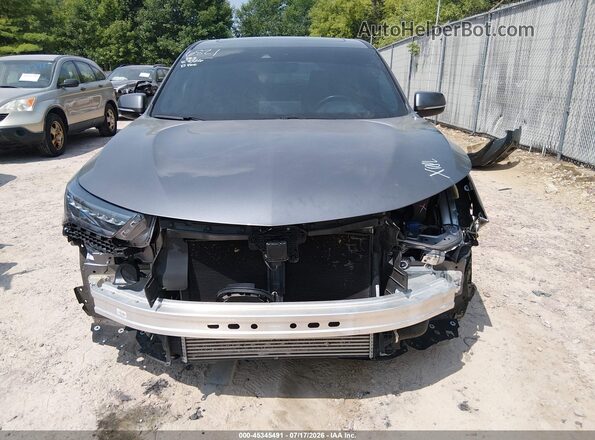 5J8TC2H81NL005659 2022 ACURA RDX Gray Widok wnętrza z tyłu