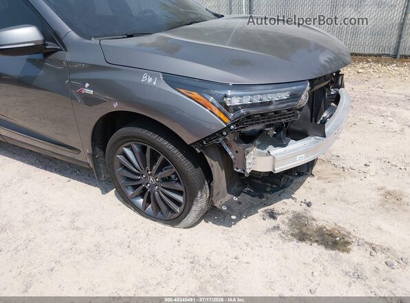 5J8TC2H81NL005659 2022 ACURA RDX Gray 