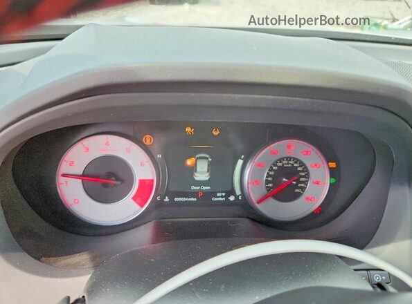 5J8TC2H82TL001021 2026 ACURA RDX Gray Vista del cuadro de instrumentos