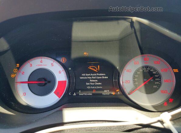 5J8TC2H84PL003617 2023 ACURA RDX White Вид щитка приладів