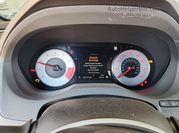 5J8TC2H84PL009997 2023 ACURA RDX Серый Вид щитка приборов