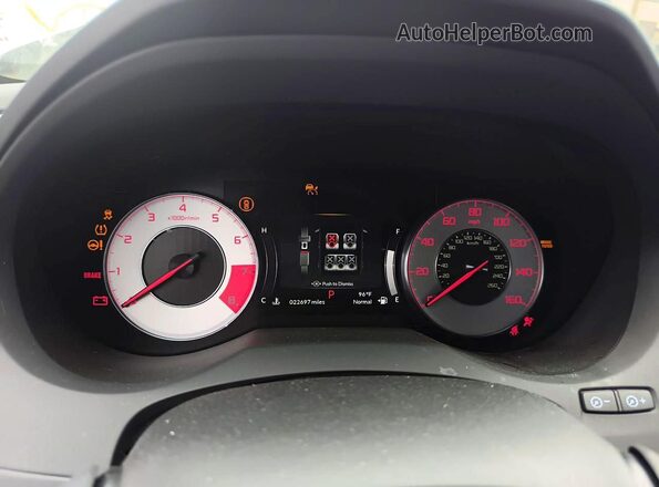 5J8TC2H84PL011975 2023 ACURA RDX White Առջևի վահանակի տեսք