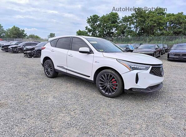 5J8TC2H84PL011975 2023 ACURA RDX White Հետևի աջ