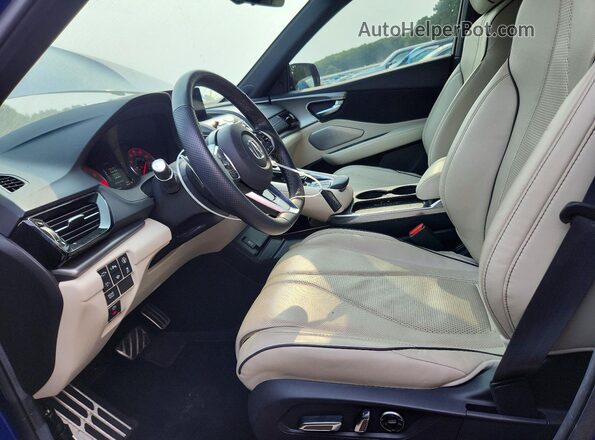 5J8TC2H86SL007080 2025 ACURA RDX Синий Вид салона спереди