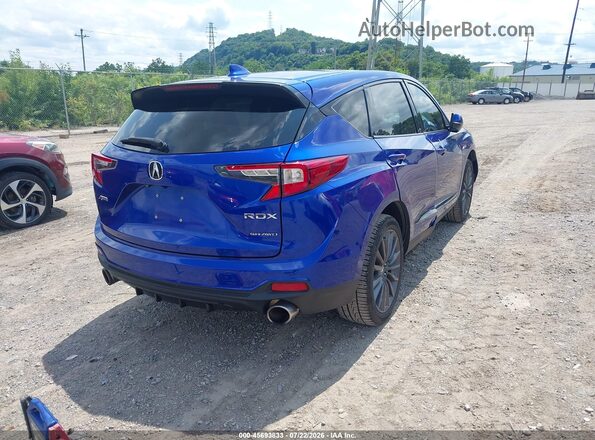 5J8TC2H8XNL012352 2022 ACURA RDX Blue Tył prawy