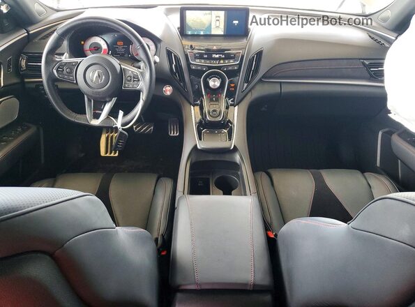 5J8TC2H8XPL006943 2023 ACURA RDX Silver Widok deski rozdzielczej