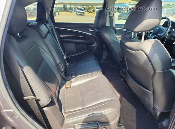 5J8YD3H30KL010134 2019 ACURA MDX Gray Вид задньої частини салону