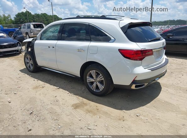 5J8YD3H33LL016348 2020 ACURA MDX White Trasero izquierdo