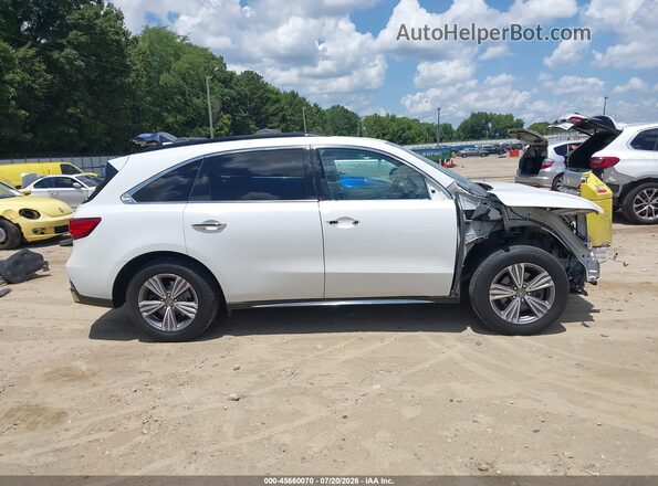 5J8YD3H33LL016348 2020 ACURA MDX White Vista interior de 360 grados