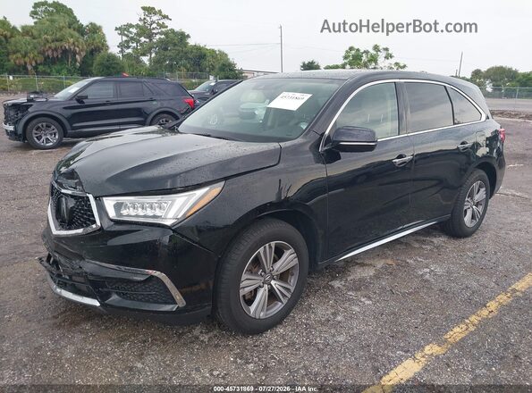 5J8YD3H34LL010588 2020 ACURA MDX Black Vista tres cuartos delantera izquierda