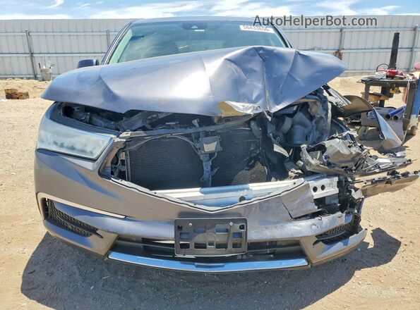 5J8YD3H35JL009009 2018 ACURA MDX Charcoal Widok z przodu